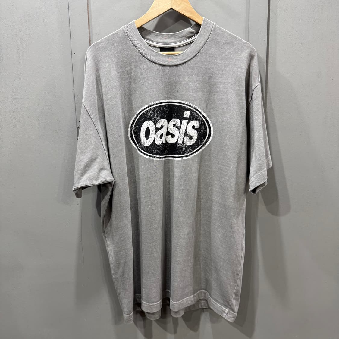 F ARCHIVE 빈티지 피그먼트 oasis 반팔 티셔츠 상품이미지1