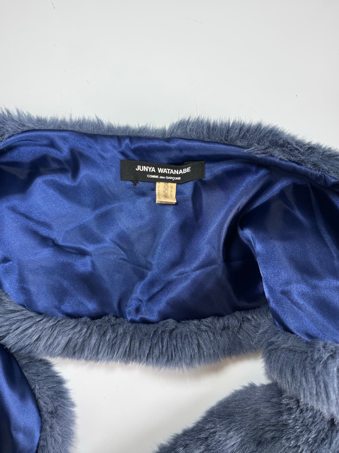 준야 와타나베 꼼데가르송 페이크 퍼 숄 상품이미지4