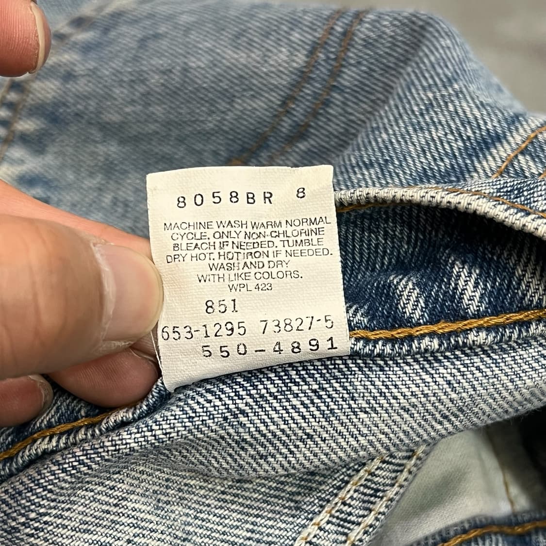  USA 리바이스 550 데님팬츠 y13572 상품이미지10
