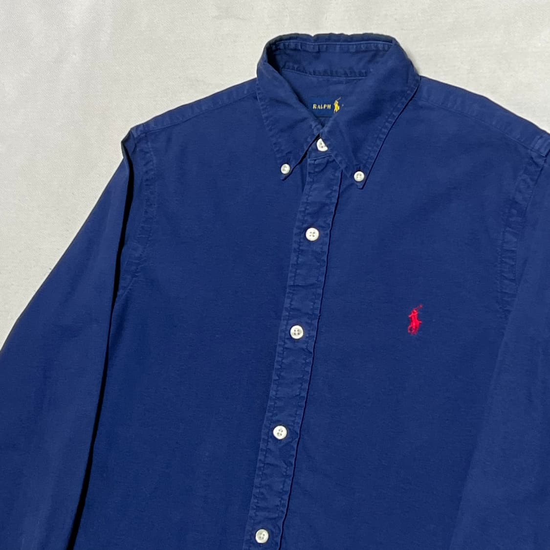 XS 폴로랄프로렌 코튼 블루 셔츠 상품이미지1