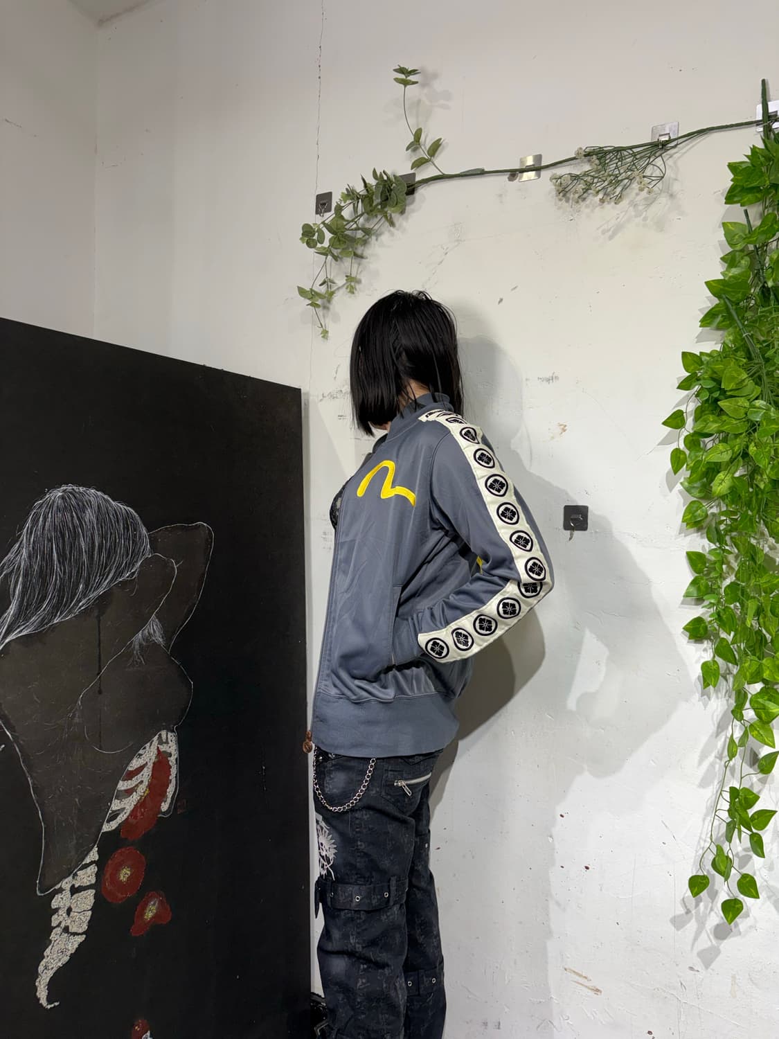 에비수 빅로고 다이콕 사이드라인 져지 트랙탑 34 상품이미지6