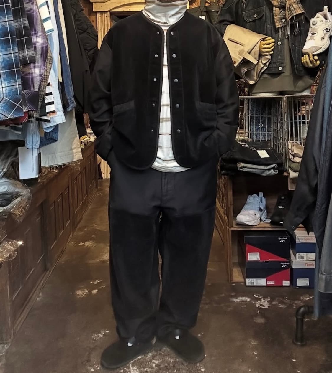 (4) 포터클래식 몰스킨 코듀로이 하이브리드 가디건 상품이미지1