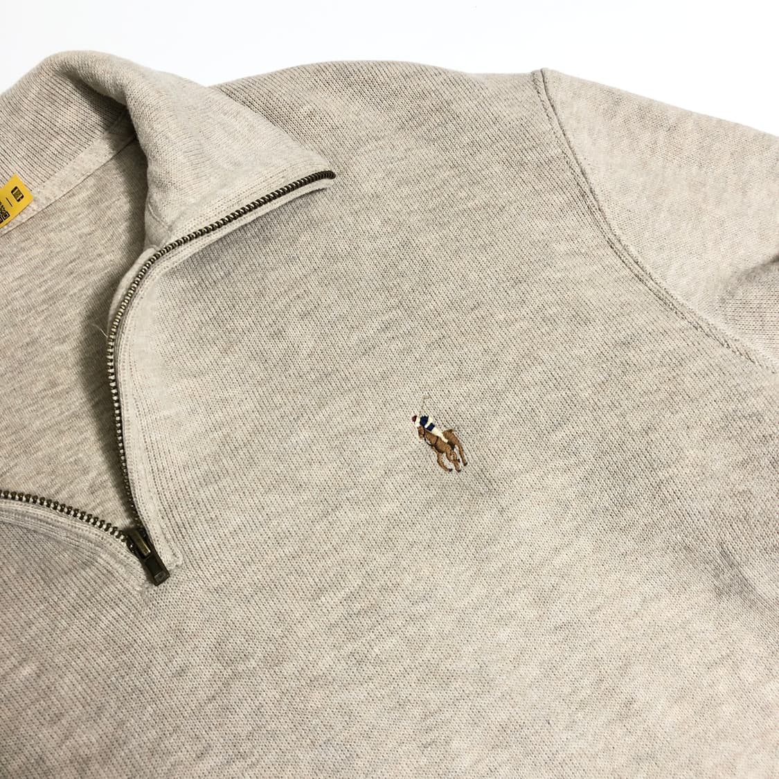 폴로 하프집업 니트 M 상품이미지5