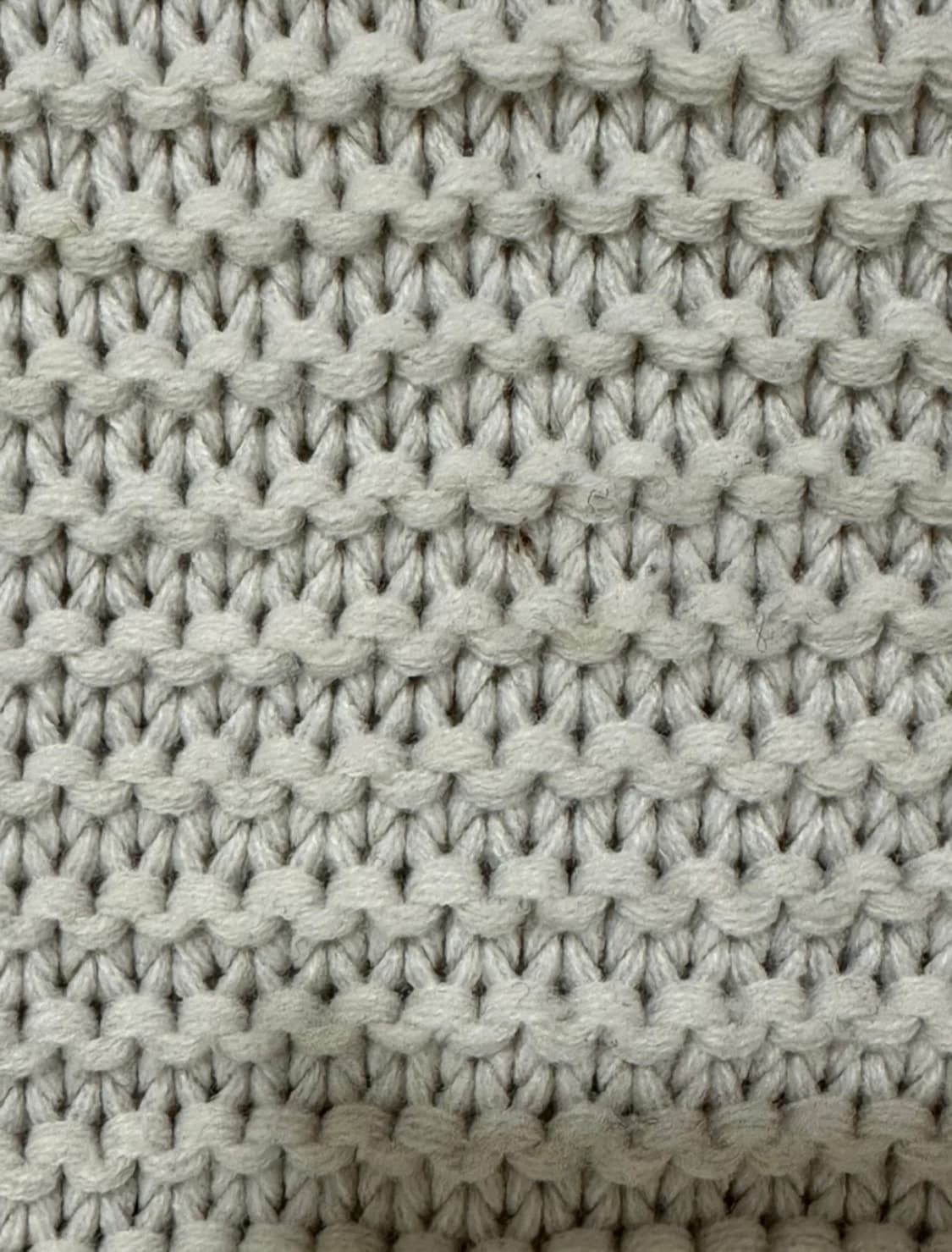 아이보리 골지니트 스웨터 55 M 상품이미지2