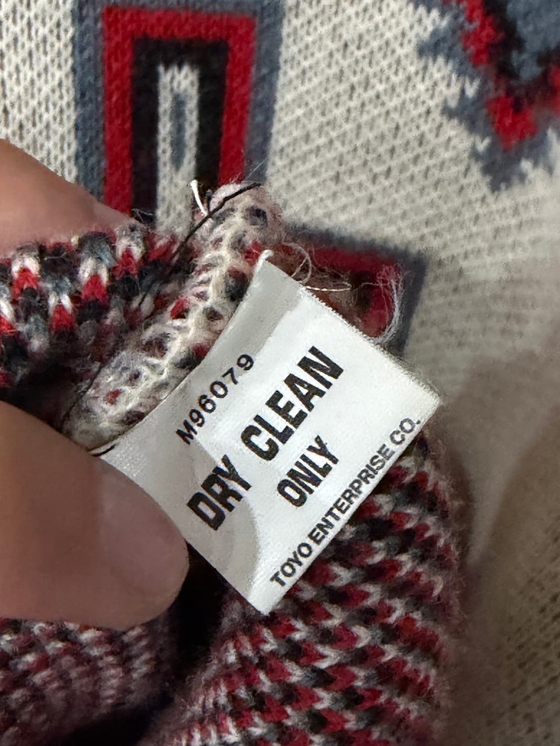 Style eyes 인디언 니트 집업 자켓 38R 상품이미지6