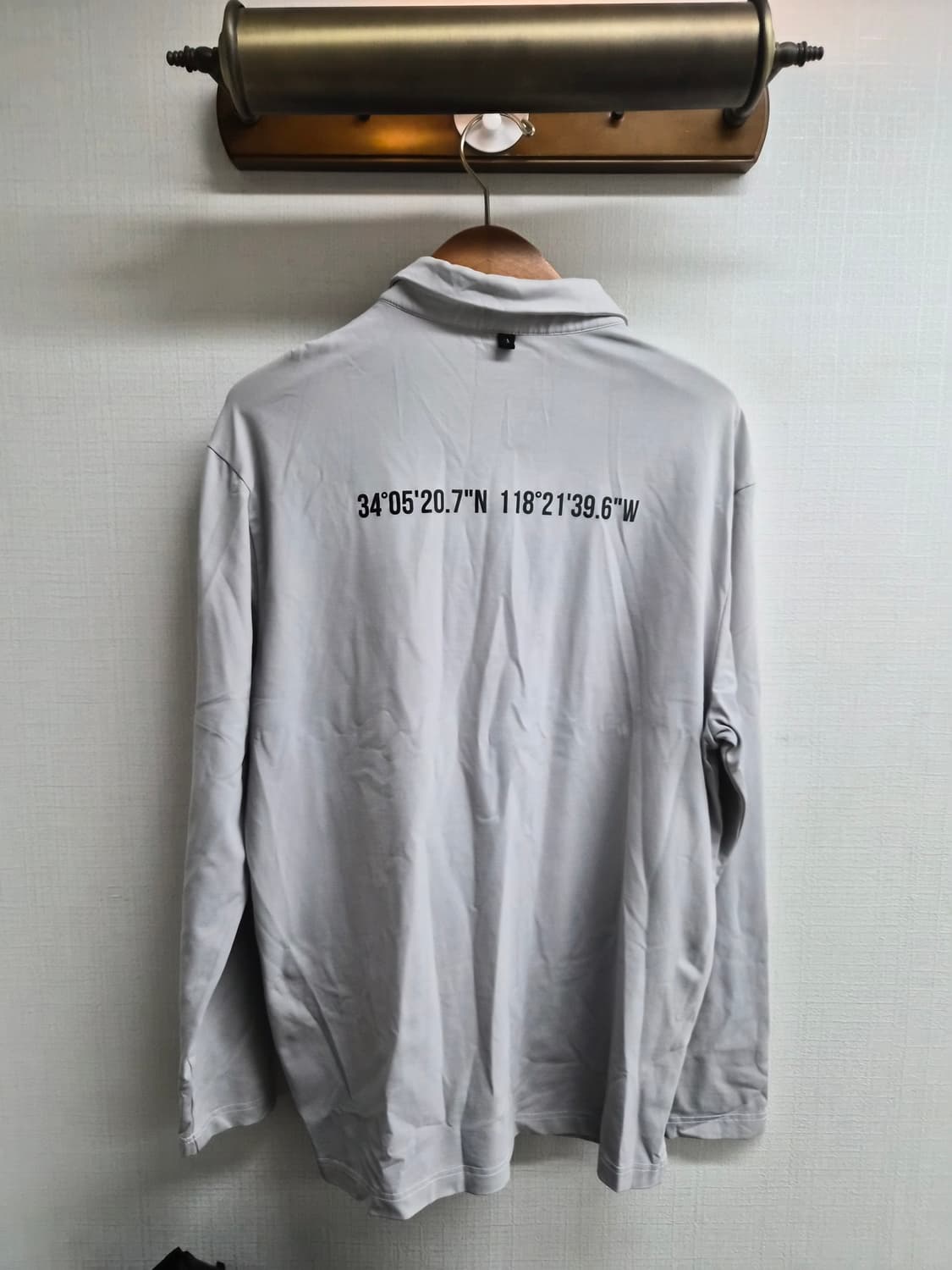 XXL) ANEW GOLF 어뉴골프 레터링 카라티 팝니다 상품이미지2