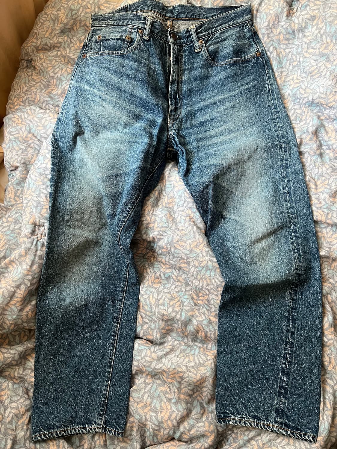 웨어하우스 2nd-hand 1105 유즈드 워쉬 미디엄 인디고 상품이미지2