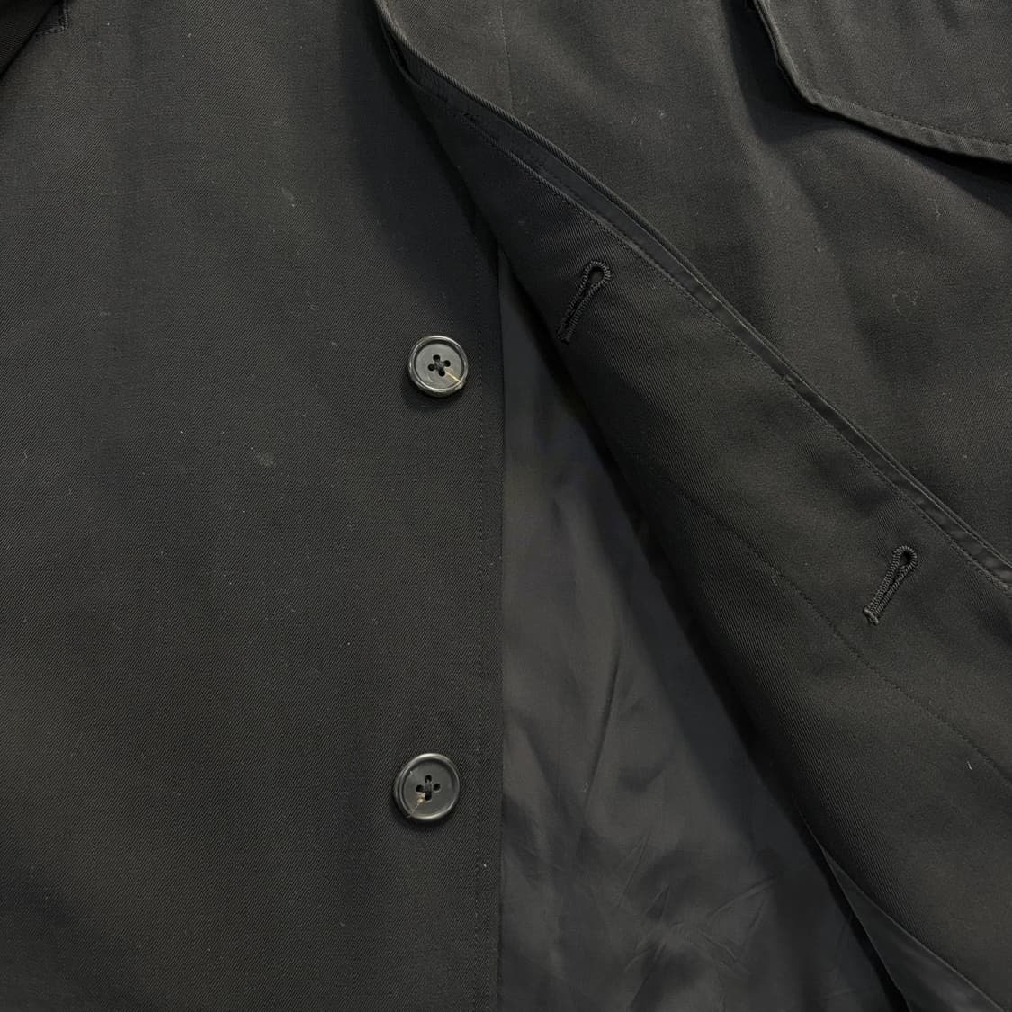 M 요지야마모토 울 롱 가디건 자켓 코트 0407J 상품이미지5