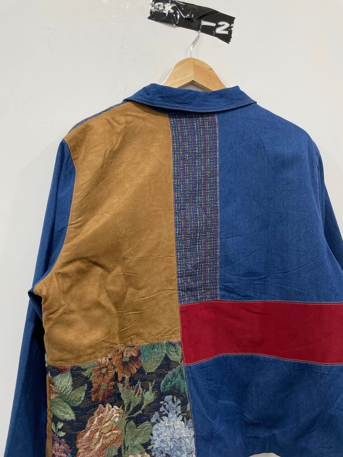 90s Koret City Blues 에스닉 패치워크 자켓 상품이미지9