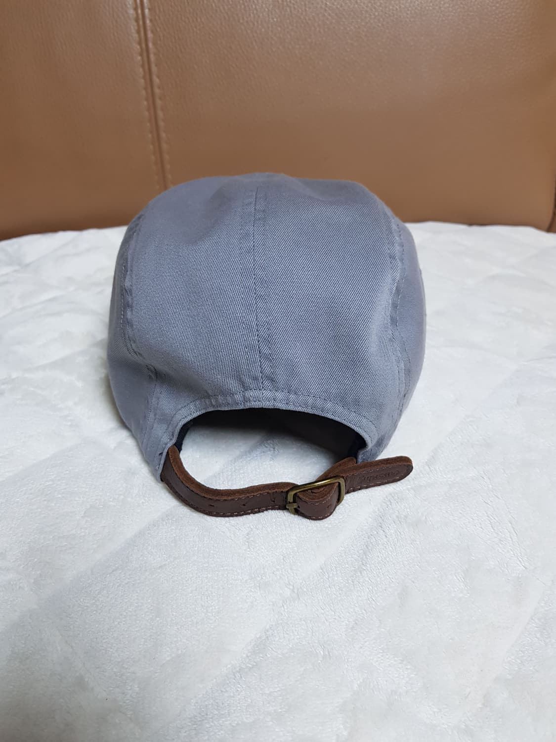 슈프림 워시드 치노 트윌 캠프캡 모자 볼캡 그레이 22SS 상품이미지4