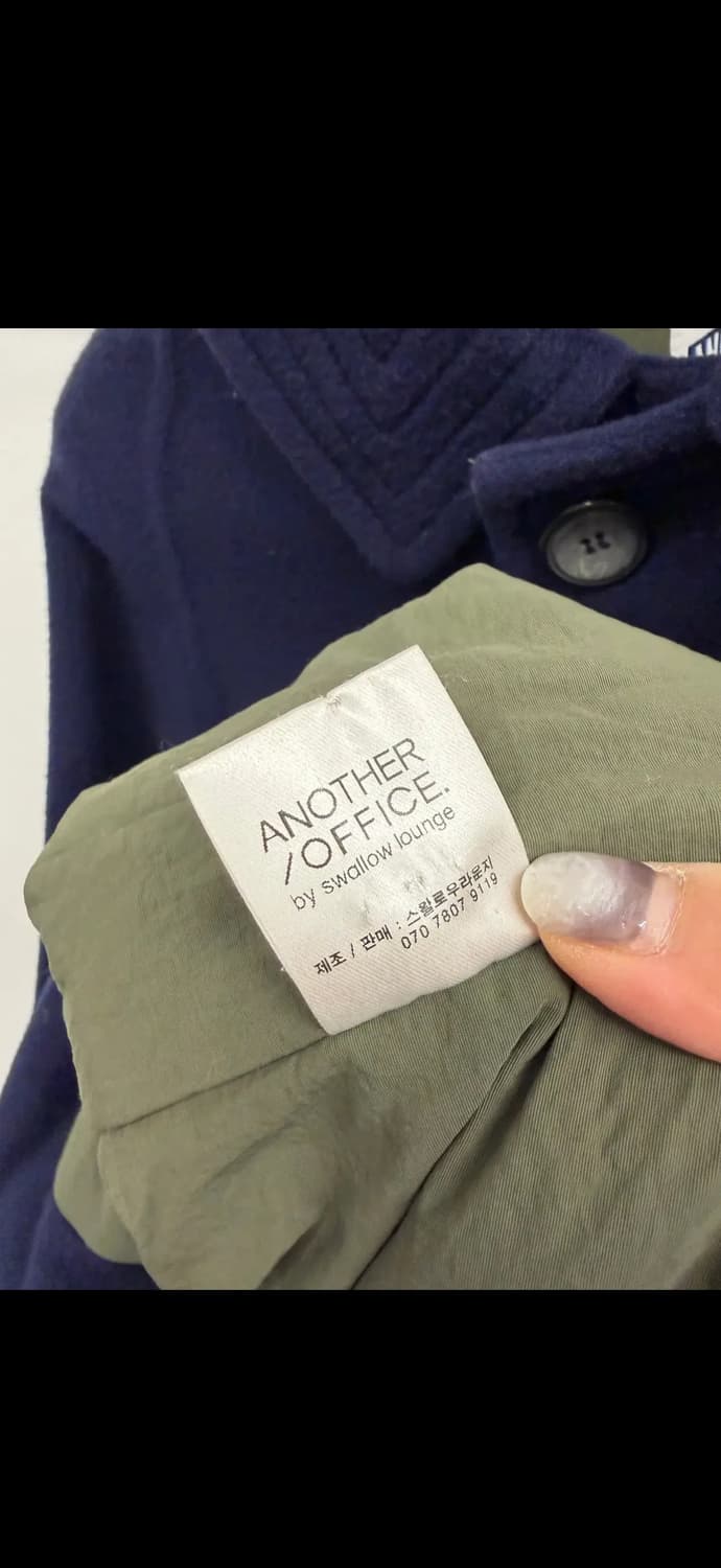 (01, 95) 어나더오피스 발마칸 울 코트 상품이미지6