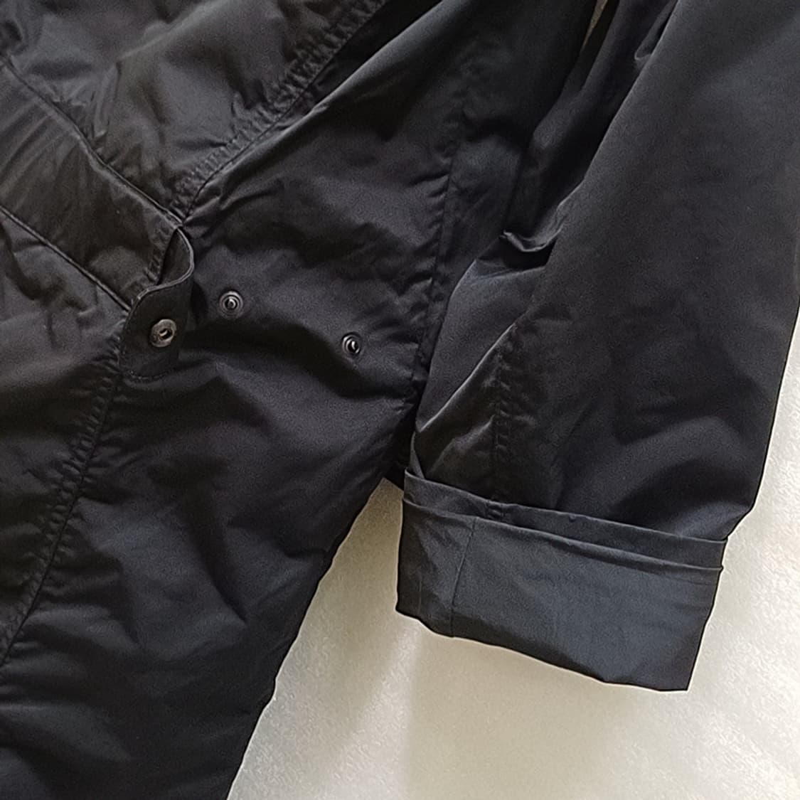 국내 아크네스튜디오 몬트리올 트렌치 코트 블랙 남성 S 사랑봉봉 상품이미지5