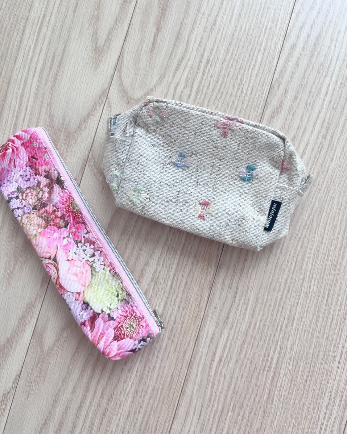 빈티지 미니 파우치 2종 세트 상품이미지2