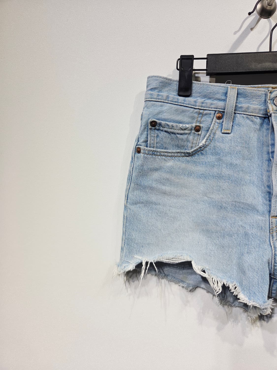 리바이스501 데님 반바지 컷오프_27 상품이미지3