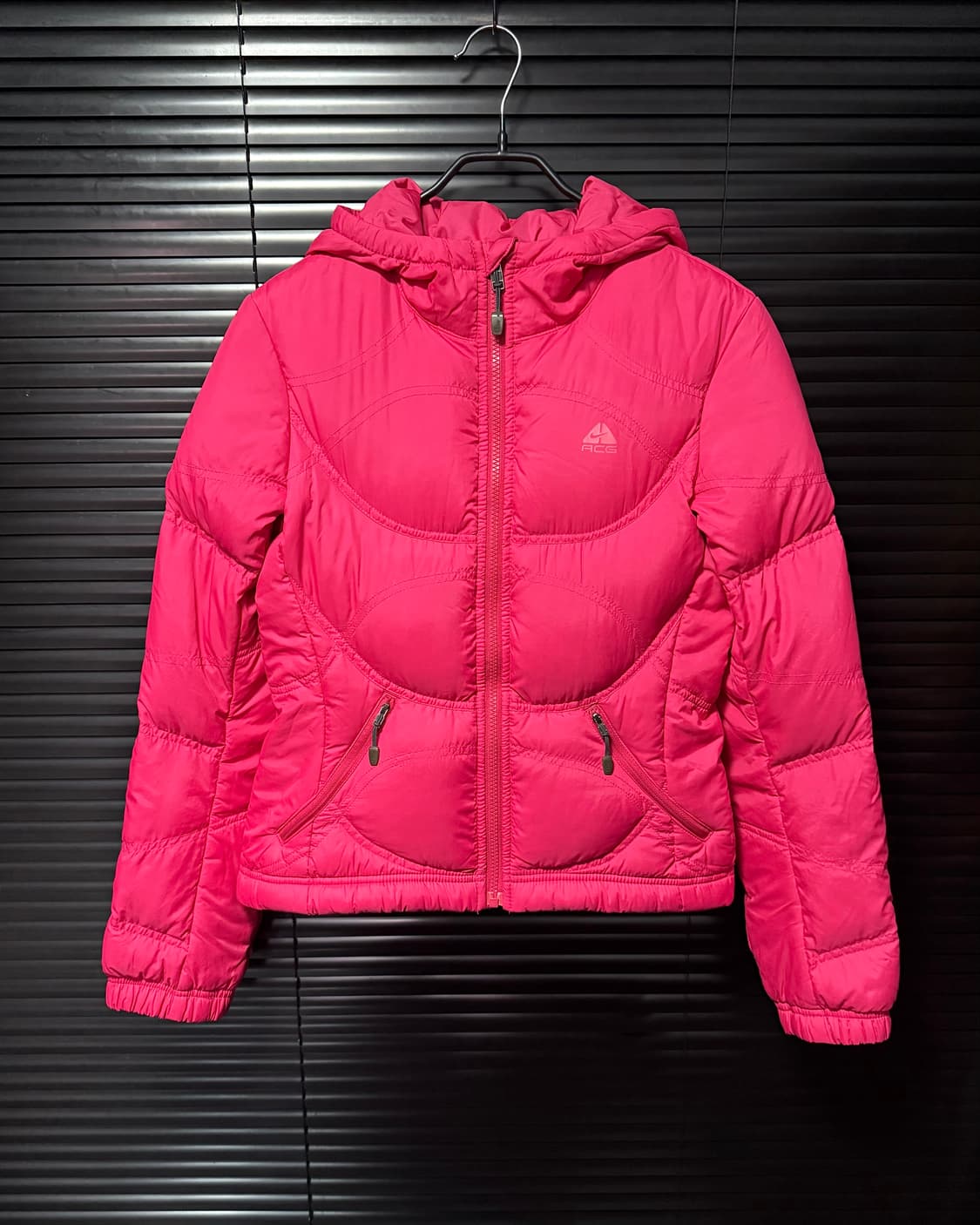 나이키 acg 핫핑크 550 하이넥 구스 다운 거위 패딩 경량 xs 85 상품이미지2