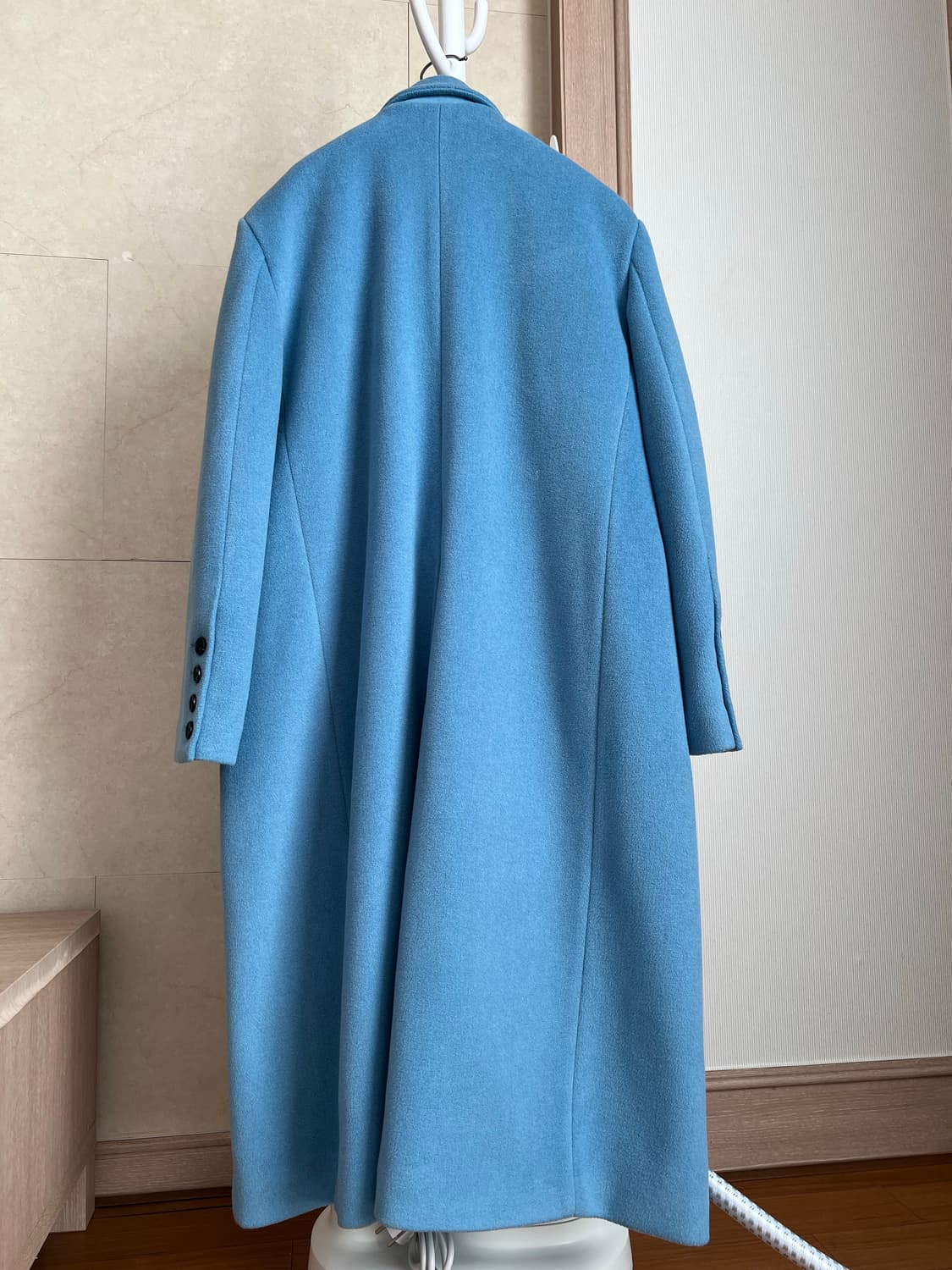 블루 롱코트 상품이미지2