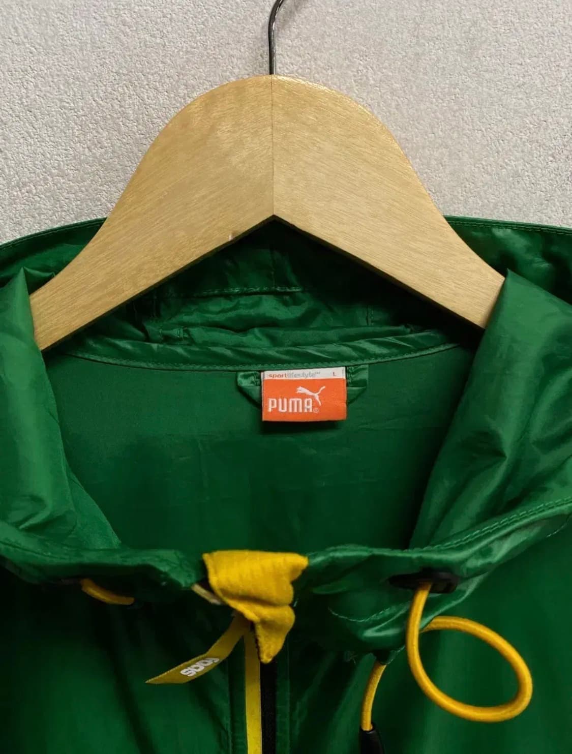 푸마 puma 배색 바람막이 윈드 재킷 L 상품이미지5