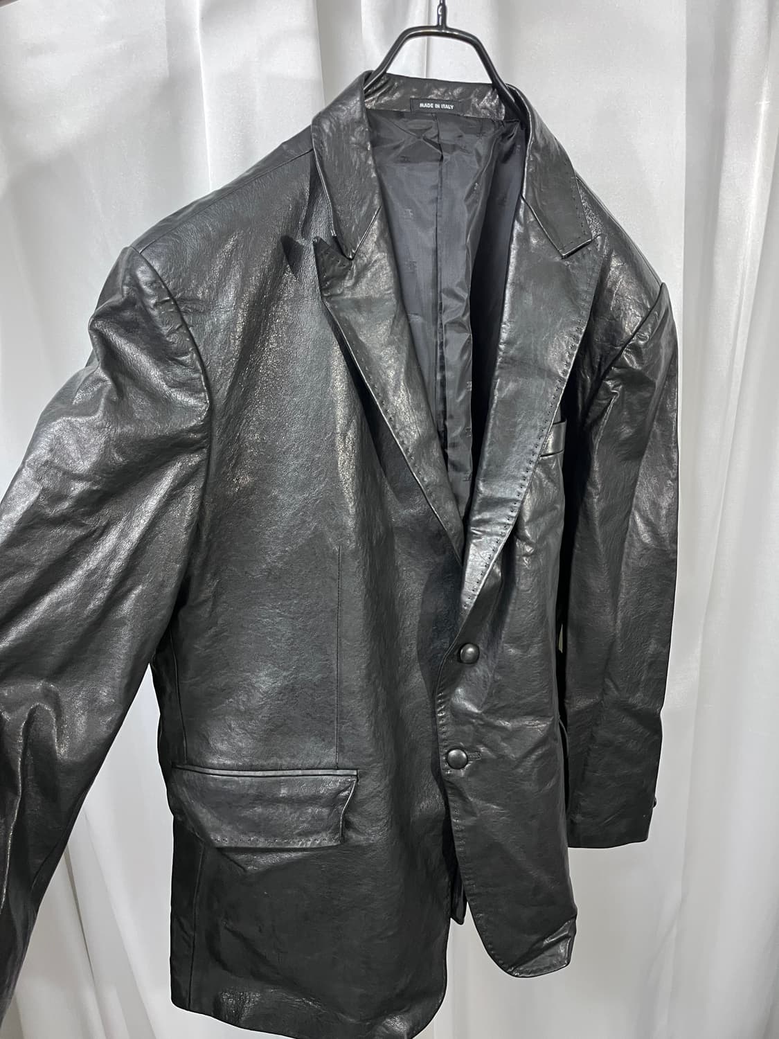 GIORGIO ARMANI leather car coat  상품이미지2