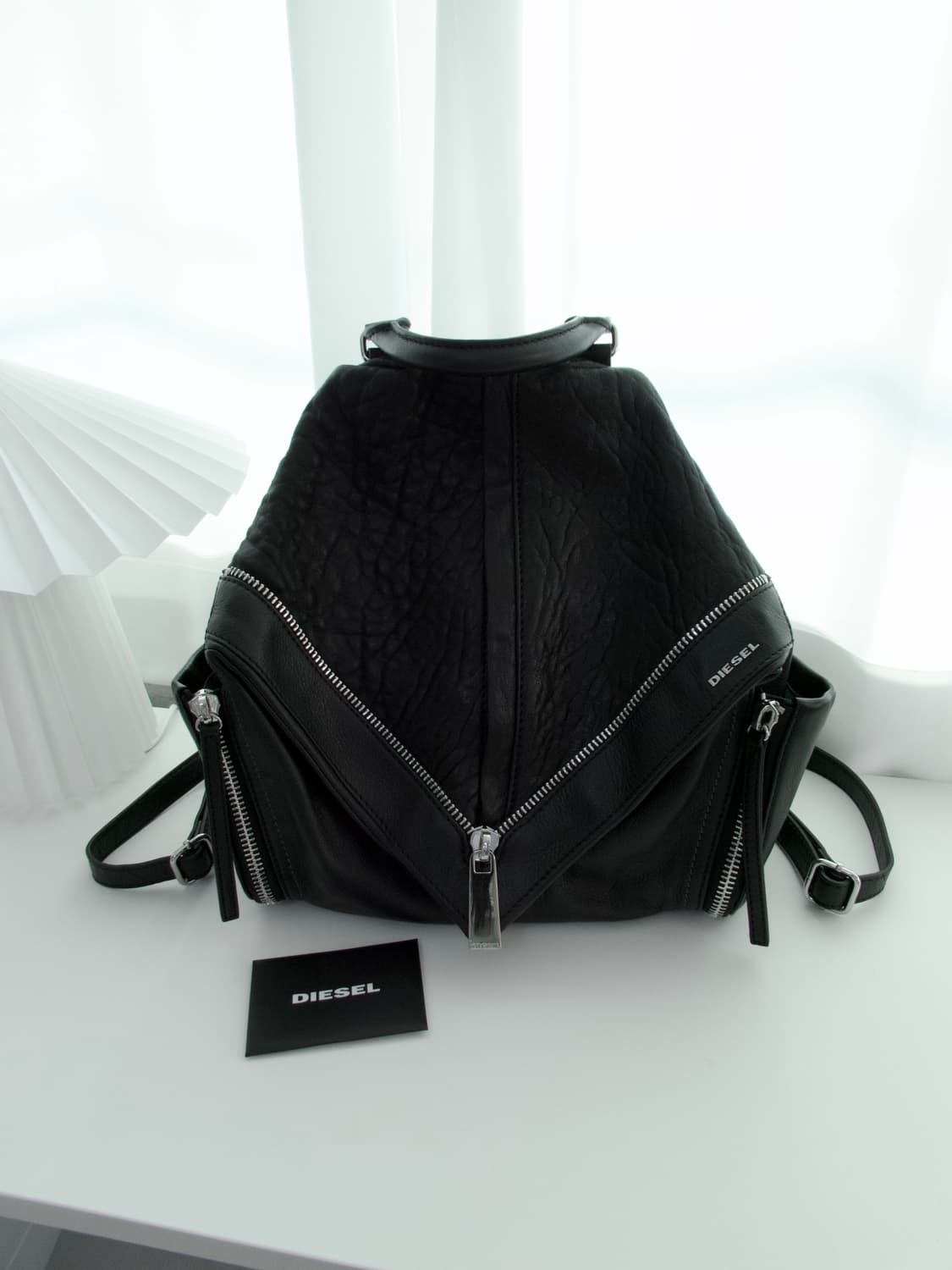 Diesel 디젤 레더 백팩  상품이미지1