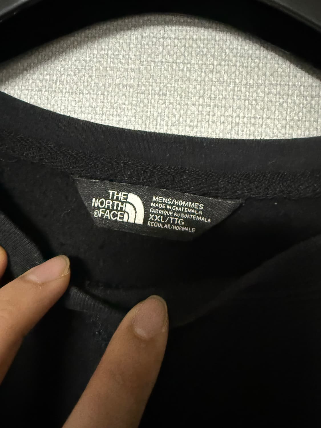 노스페이스 블랙 맨투맨 xxl 상품이미지3