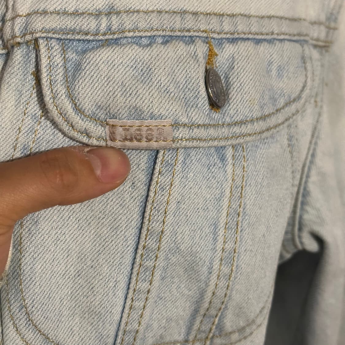 90S LEE 데님자켓 상품이미지5