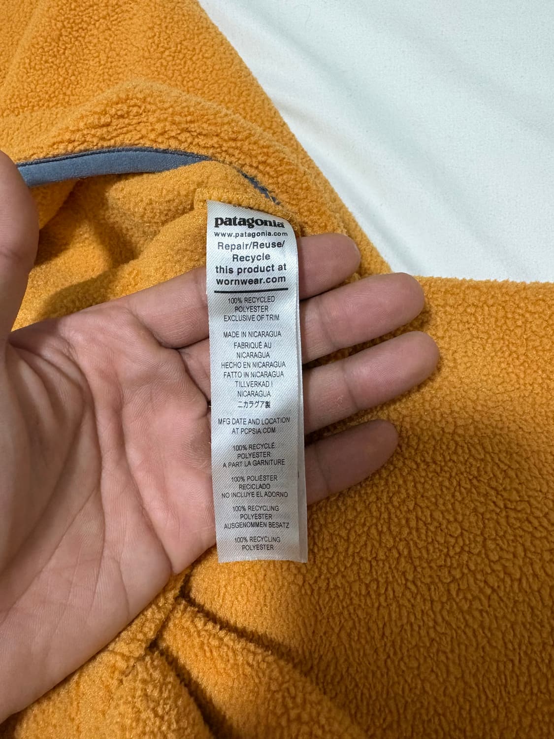파타고니아 신찰라 오렌지 주황 2xl xxl 상품이미지3