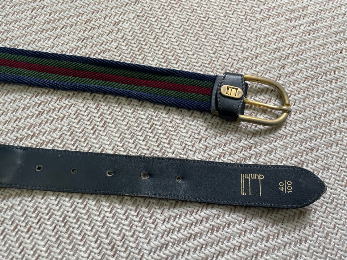 던힐 멀티컬러 레더 벨트  상품이미지4