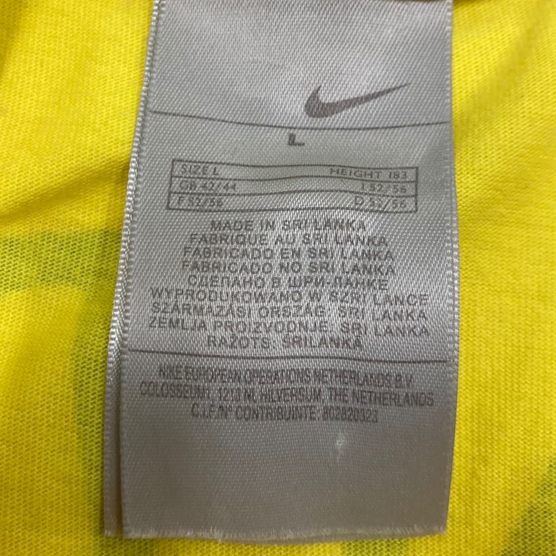 Nike  나이키 브라질 호나우지뉴 반팔 티셔츠 상품이미지3