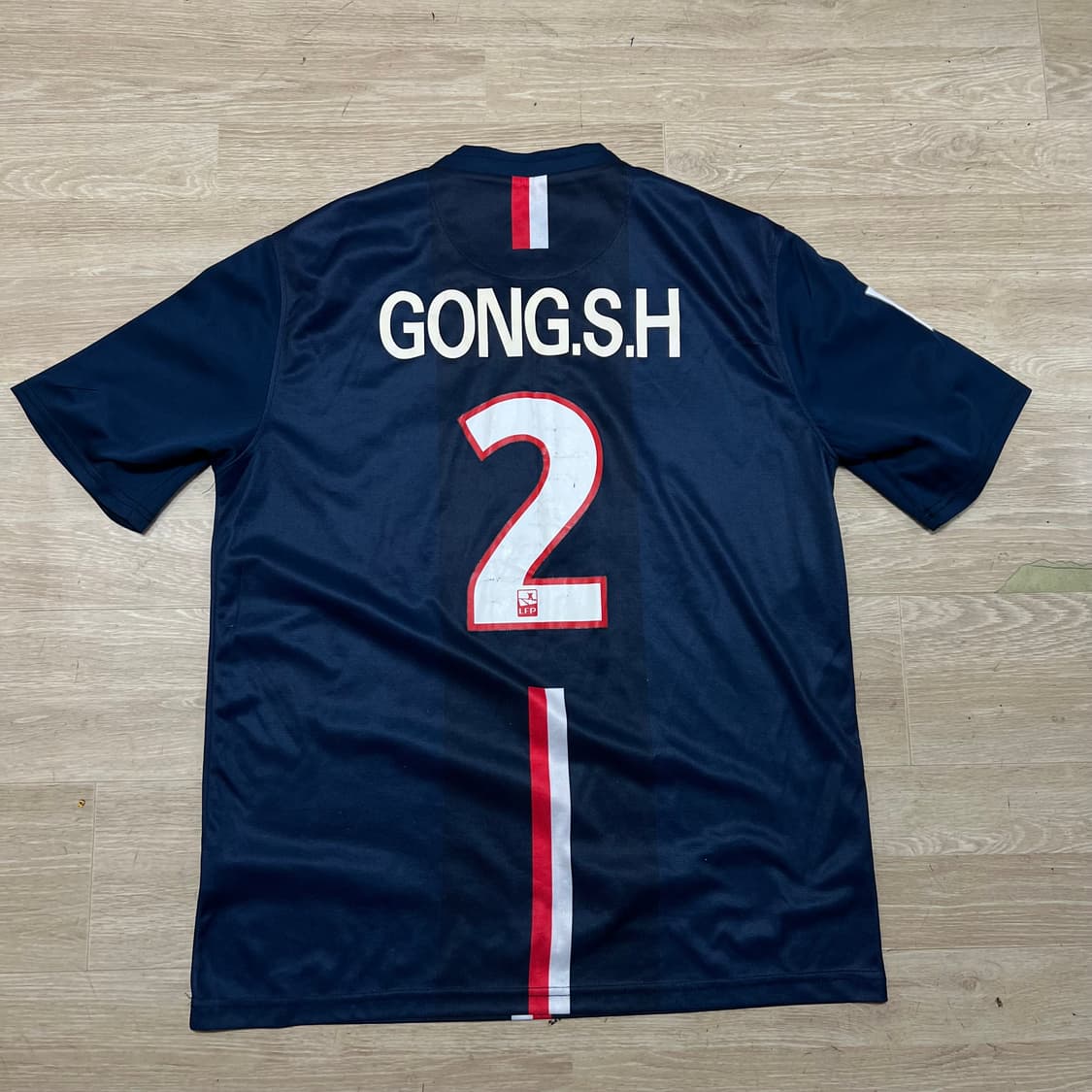 파리 생제르망 PSG 기능성 반팔 축구복 유니폼 [네이비] 2XL/105 상품이미지5