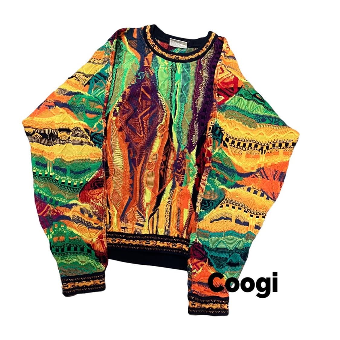 쿠지 케이블 니트 상품이미지1