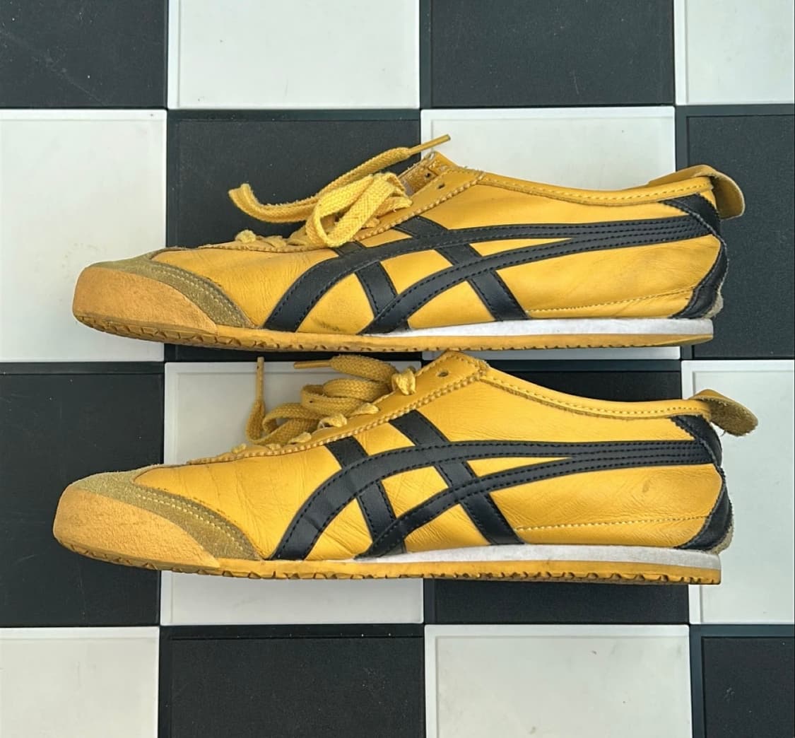 오니츠카 타이거 맥시코 옐로우블랙 팝니다. 상품이미지3