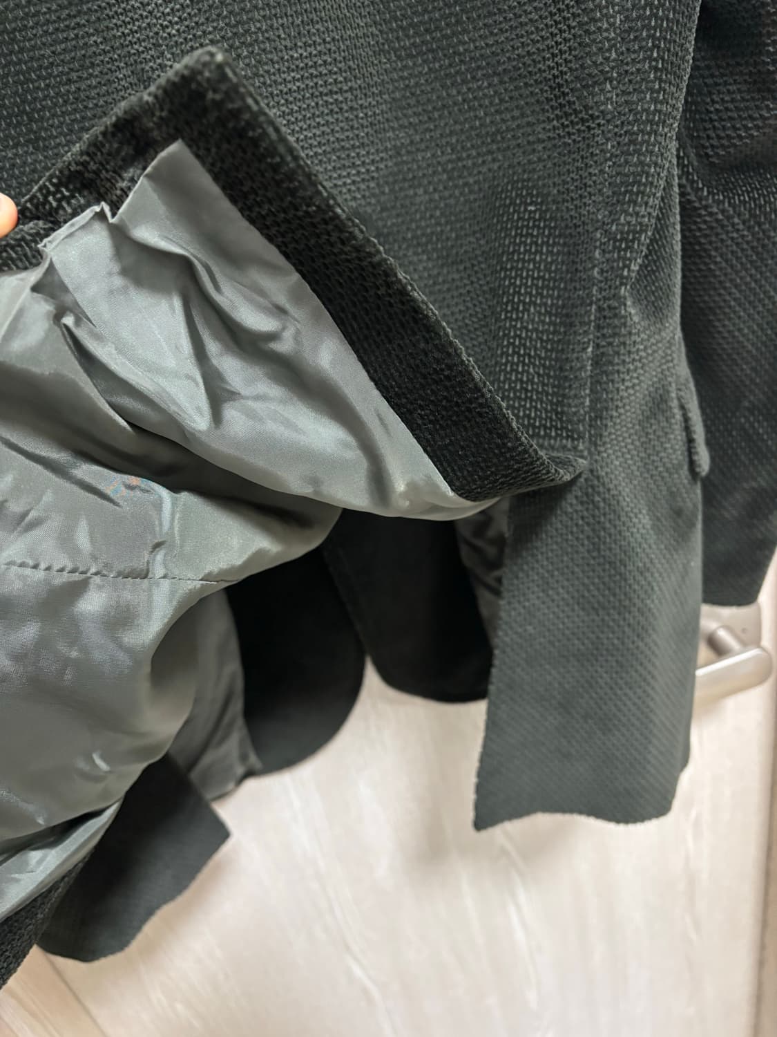 에르메네질도제냐 지제냐 코듀로이 자켓52R(105)/다크카키올리브 상품이미지5