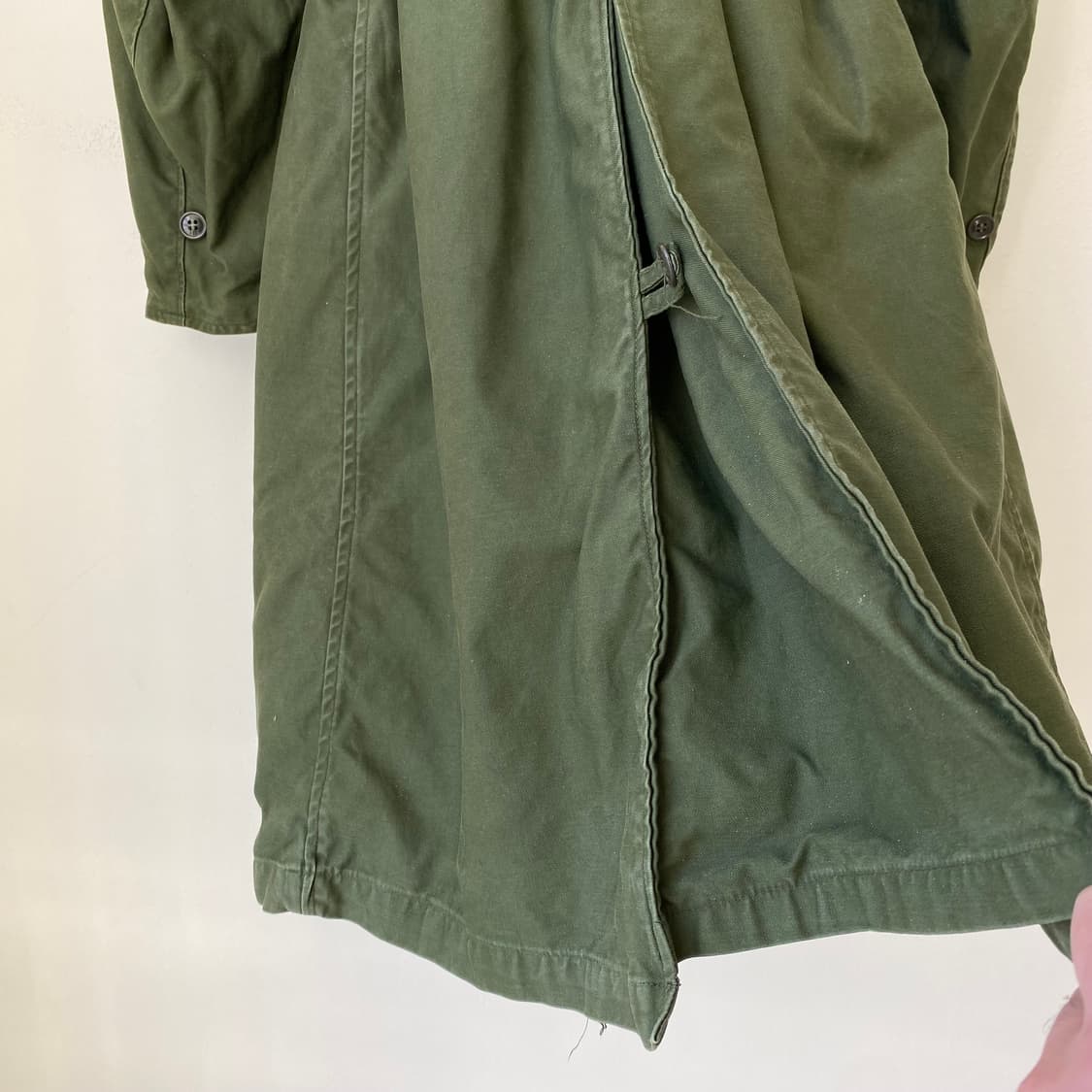 🌊70s US army overcoat (w.lining) L-S 상품이미지8
