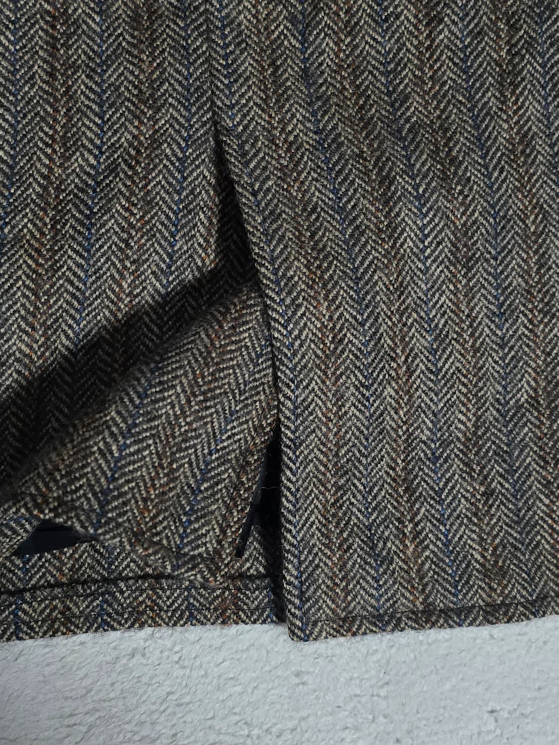 Chloe 끌로에 헤링본 울 스커트 브라운 40 상품이미지3