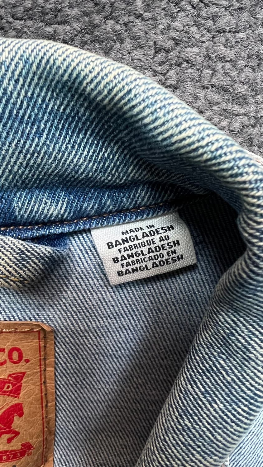 리바이스 트러커 데님 재킷 [M]  상품이미지6