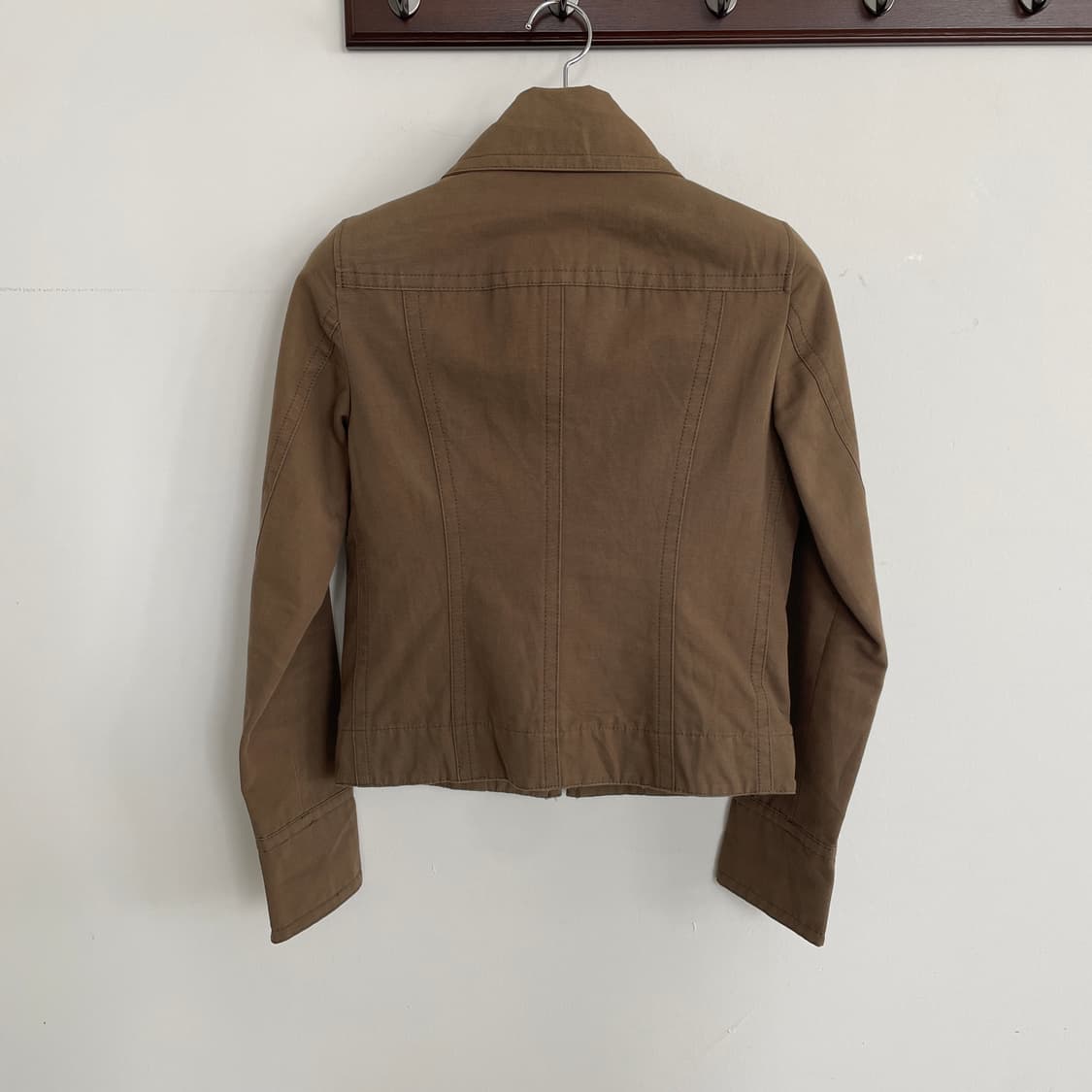 버버리 유틸리티 코튼 블루종 슬림 핏 바이커 셸 헤리티지 라이더  Y2K 상품이미지4