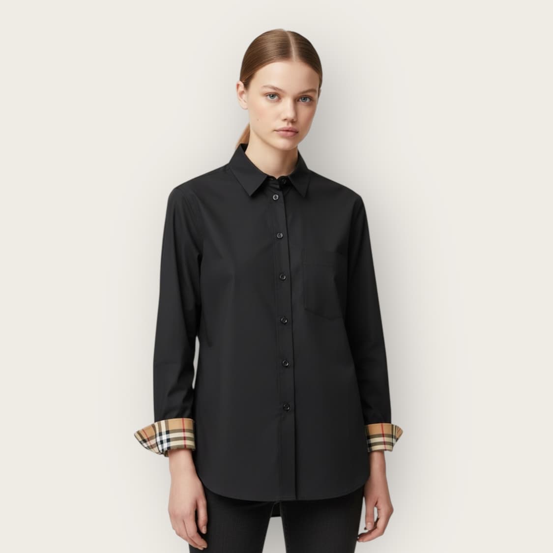 UK8/ 버버리 신형 체크포인트 포켓 셔츠 상품이미지1