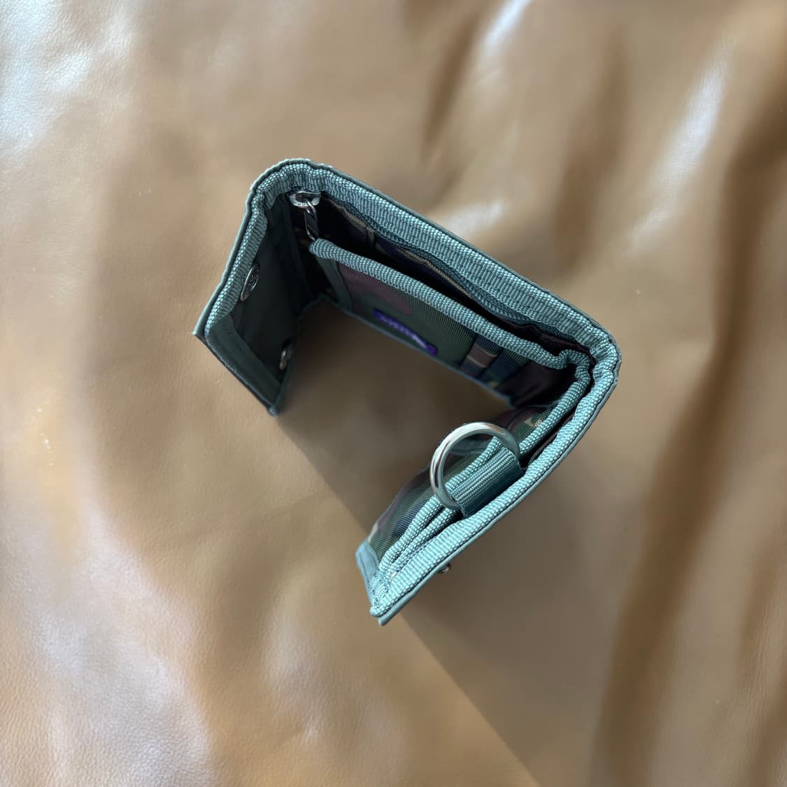 나나미카 노스페이스 퍼플라벨 폴딩 월렛 지갑 카키 카모 상품이미지9