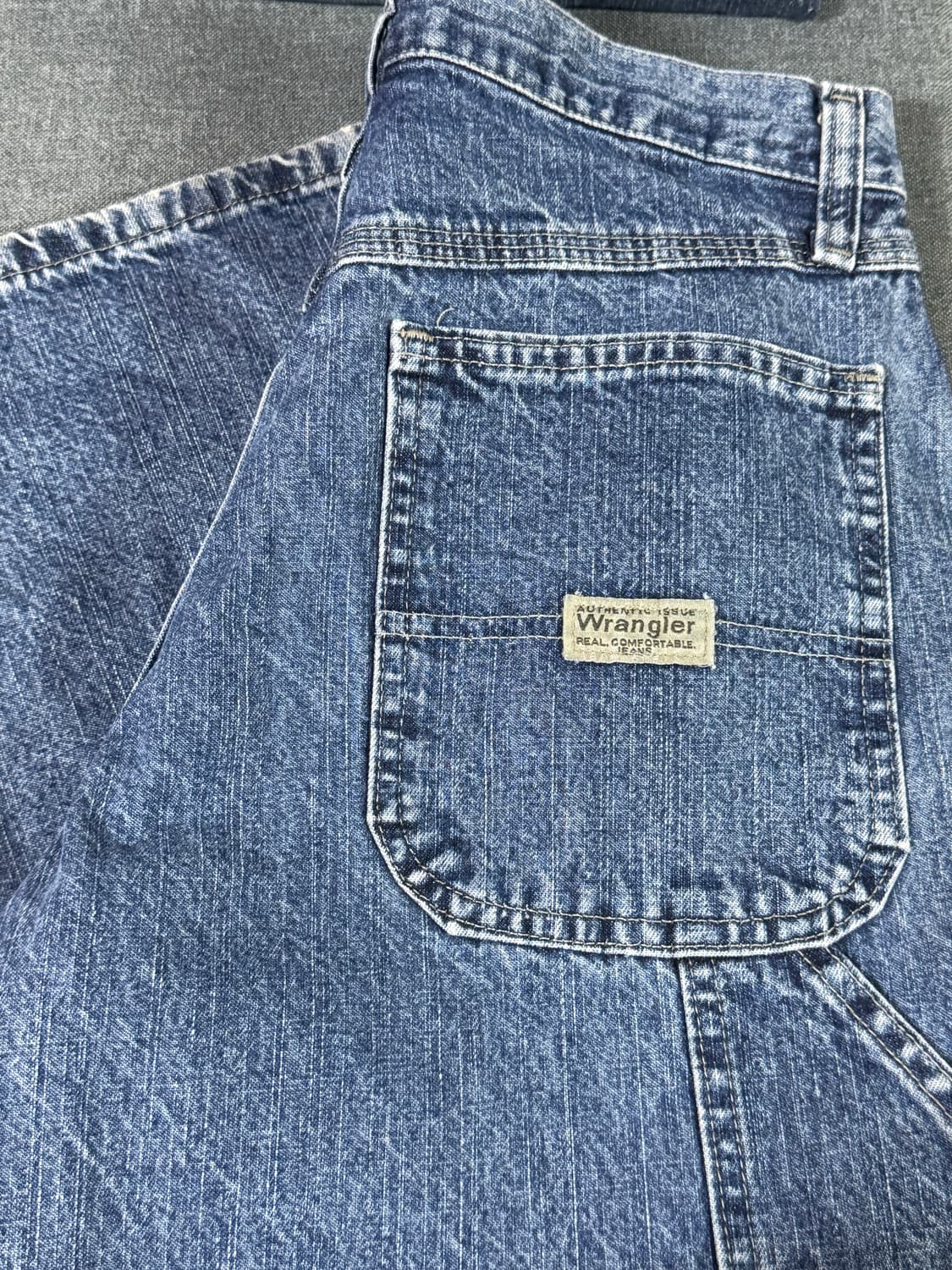 Wrangler 카펜터 진청 데님 팬츠 상품이미지1