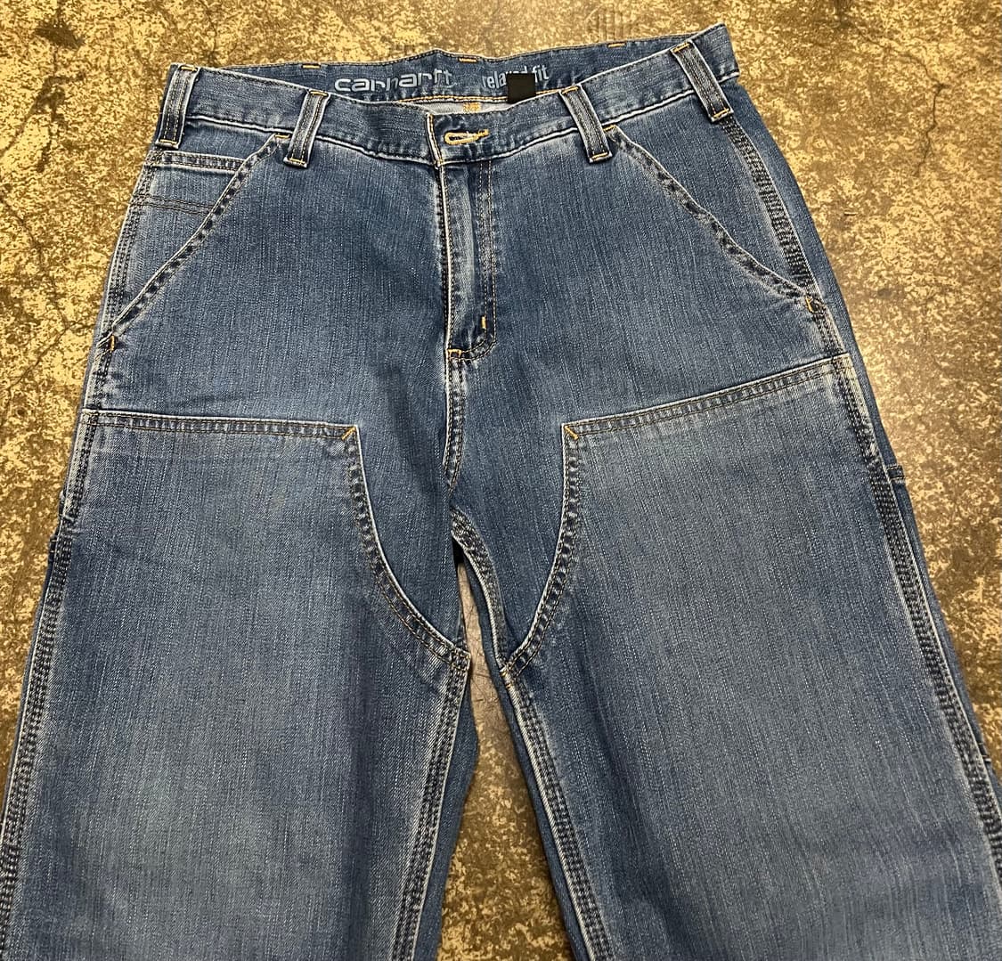 칼하트 더블니 데님 팬츠 상품이미지4