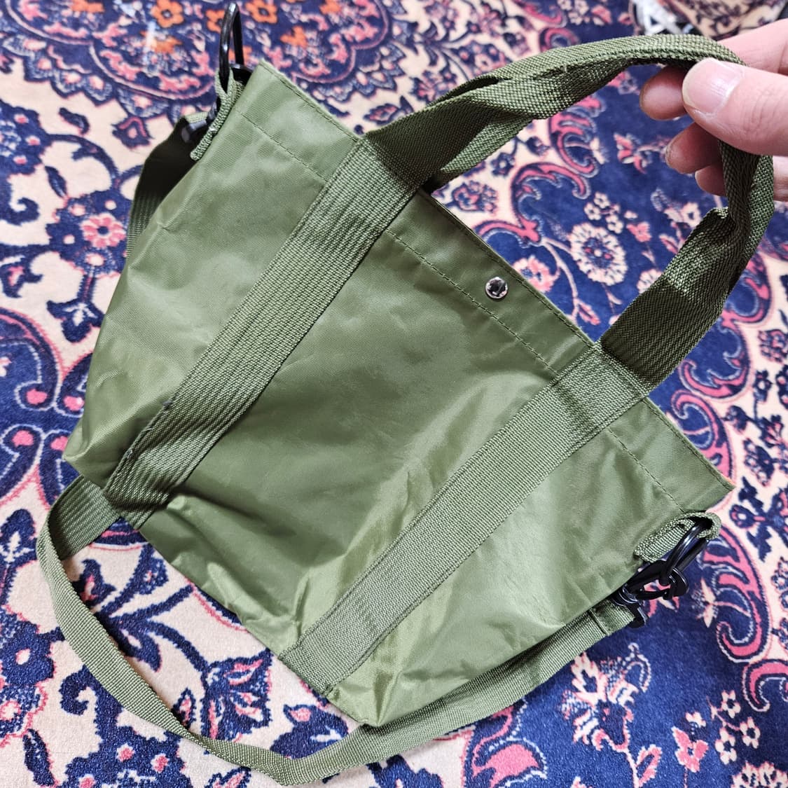 빔즈(BEAMS) 2016's  MA-1 카키 미니 투웨이백 상품이미지6