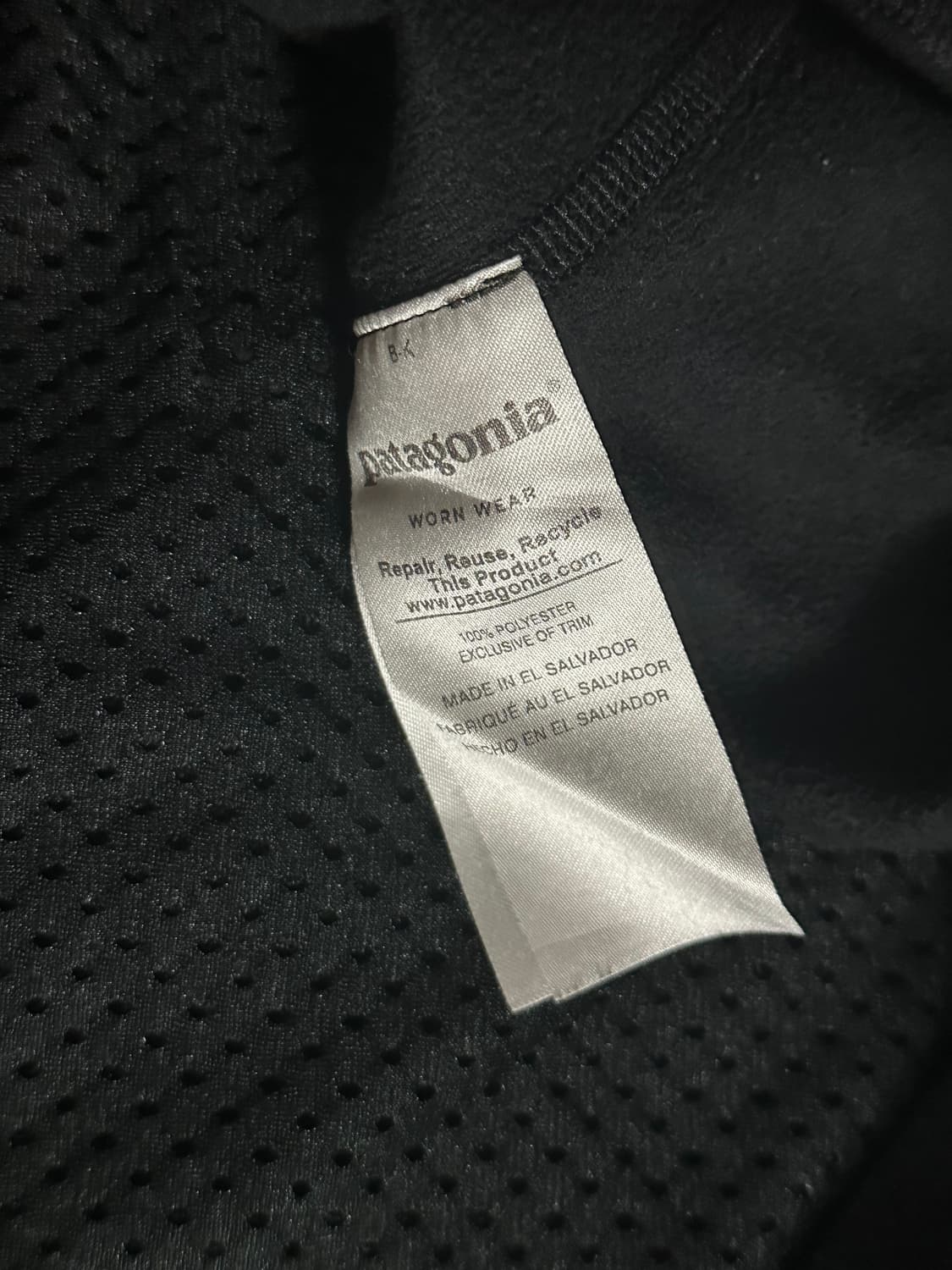 파타고니아 블랙 집업 자켓 L 상품이미지4