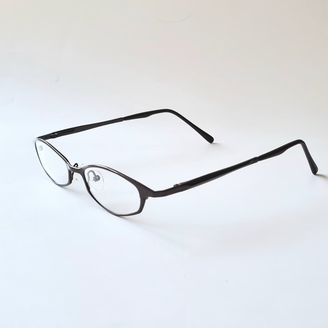 데드스탁 긱시크 & Y2K 무드 빈티지 오벌 메탈 안경테 700 상품이미지3