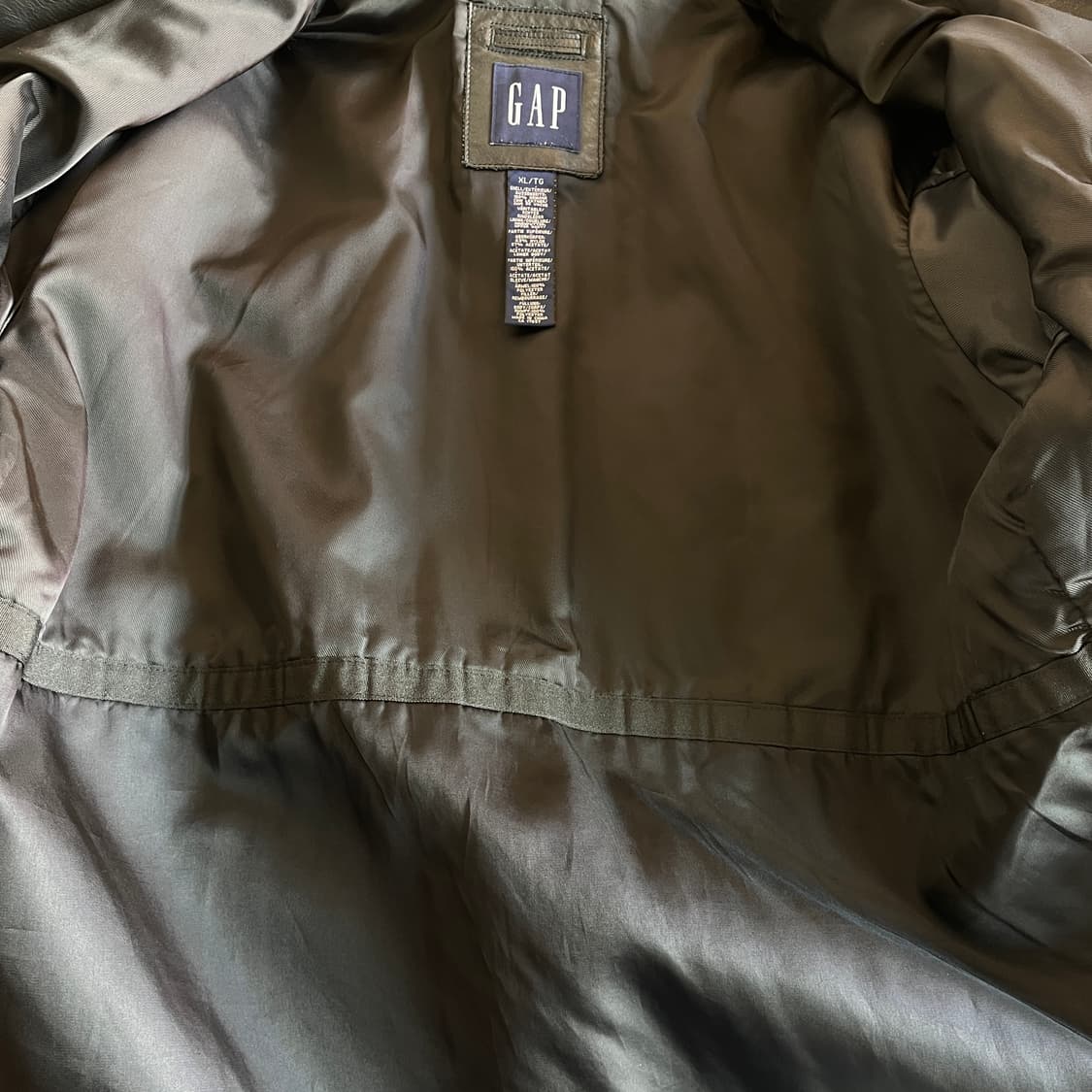 Old Gap Leather Jacket ( XL ) 상품이미지8