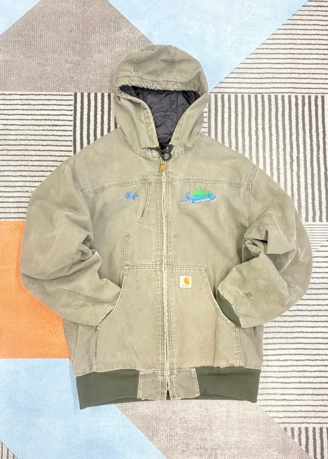 칼하트 supreme J318 워크자켓 상품이미지1