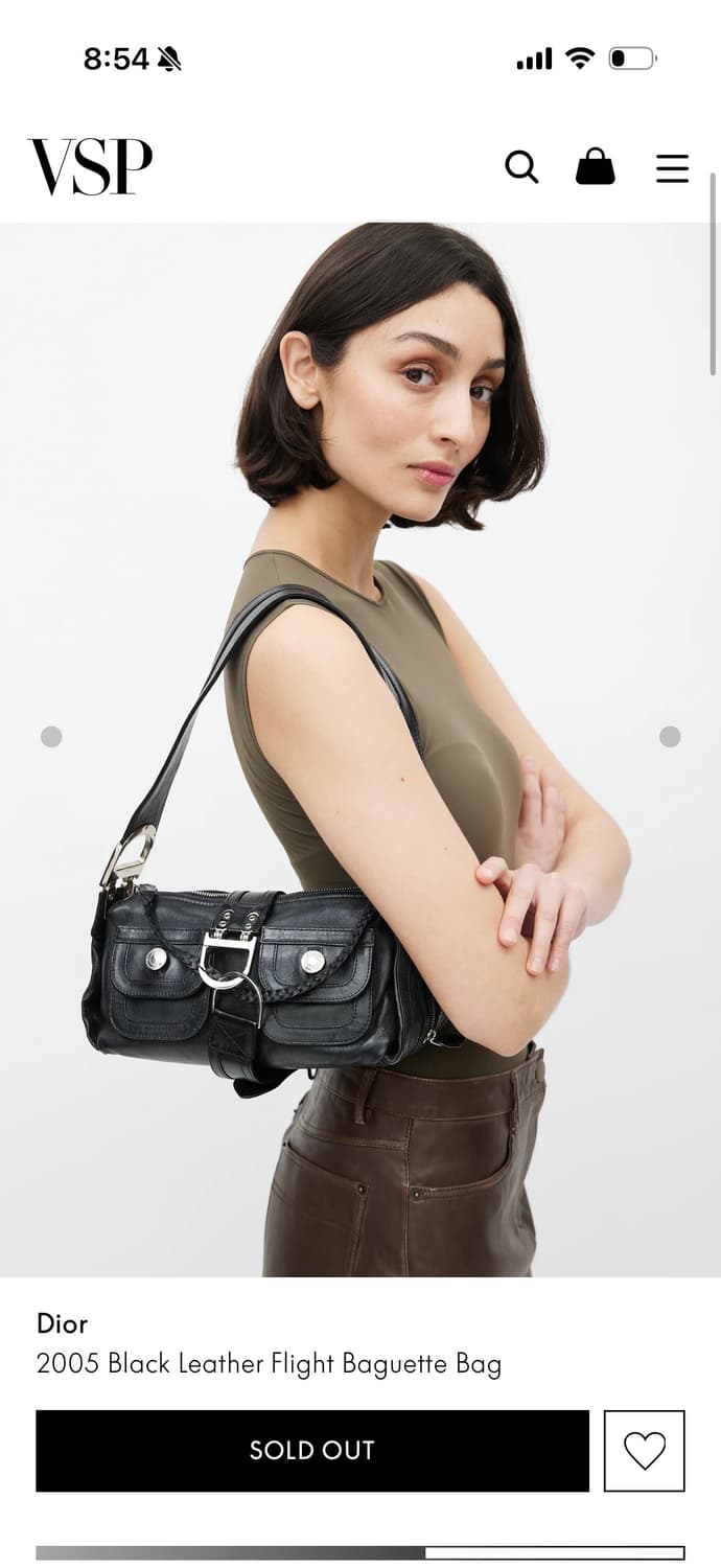 디올 플라이트 바게트백 숄더백 상품이미지3