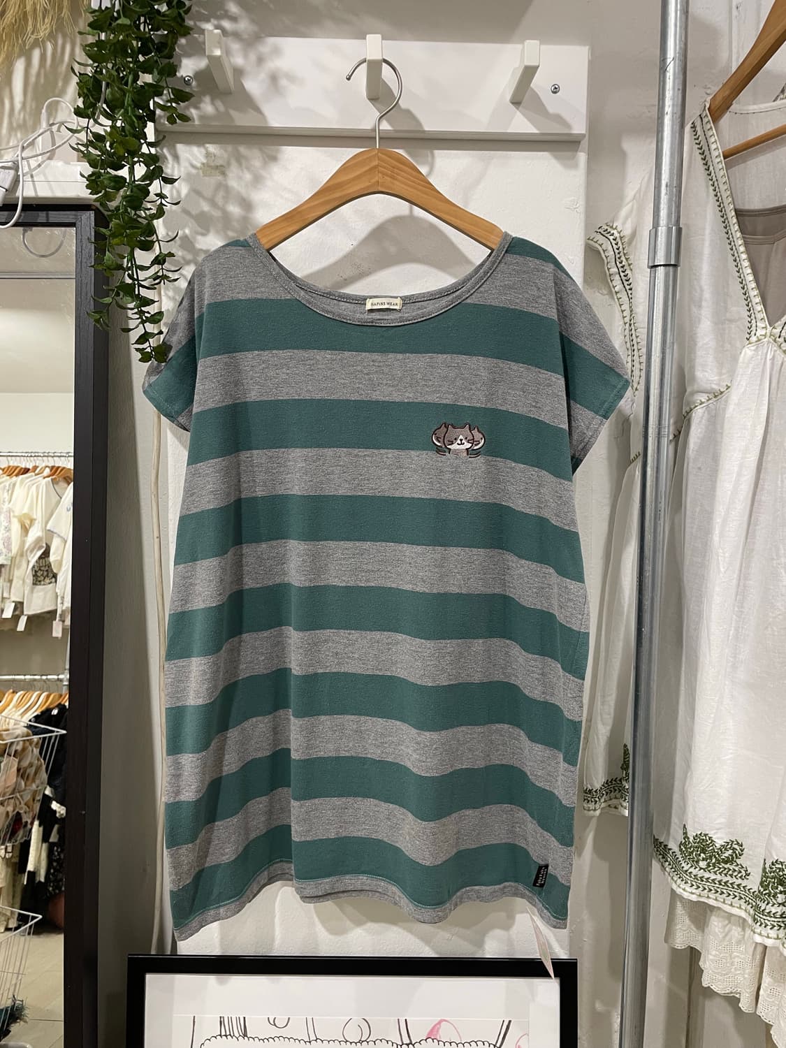 neko stripe t-shirt 상품이미지6