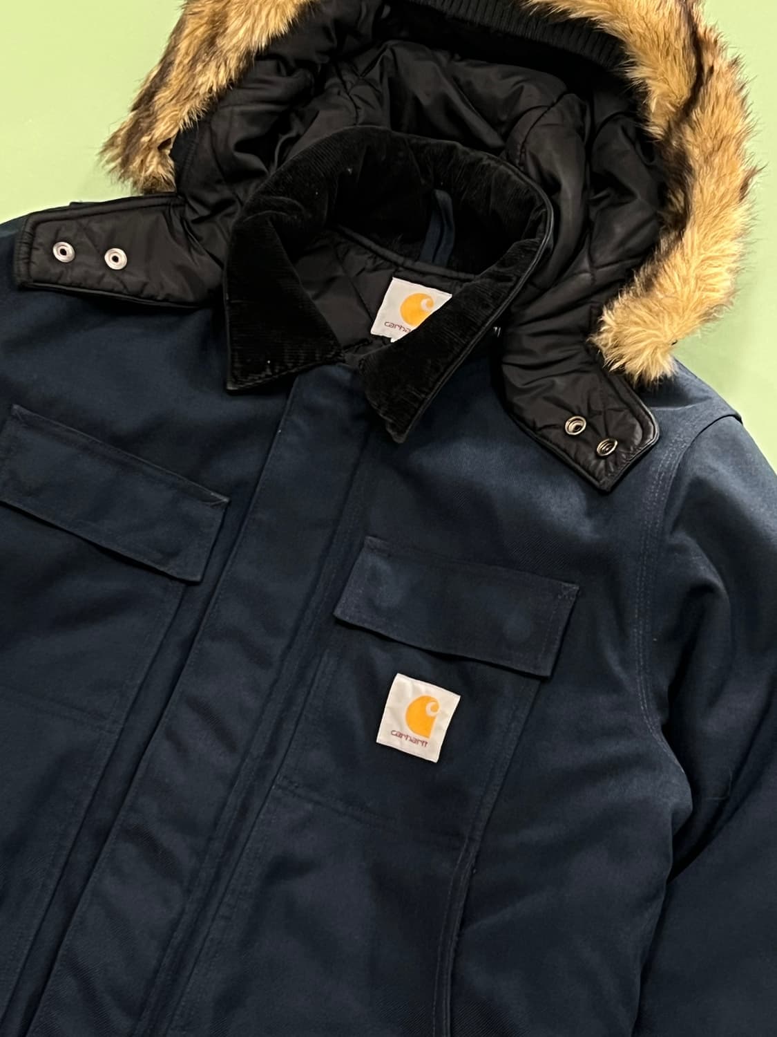 (M) 칼하트WIP 아크틱 코트 자켓 네이비 상품이미지3