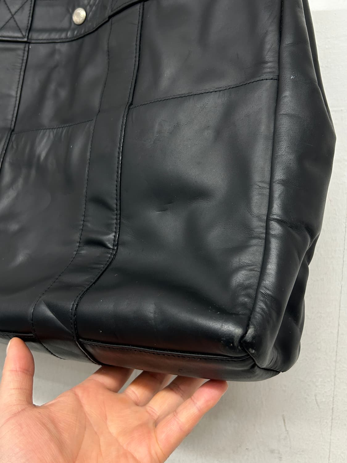 빈티지 에르메스 레더 후루토 MM 상품이미지4