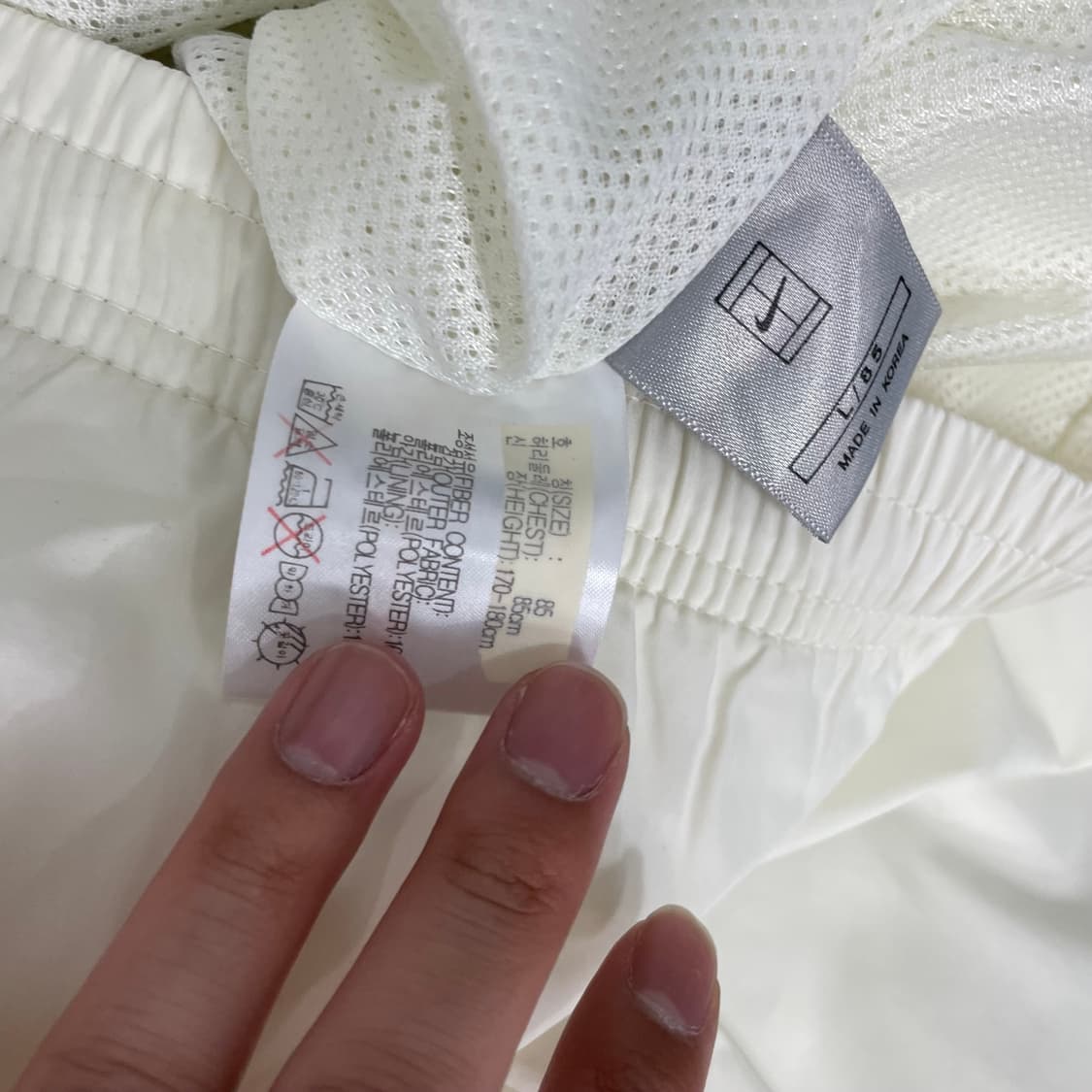 나이키 해리티지 스우시 파이핑 와이드 조거 트랙팬츠 상품이미지6